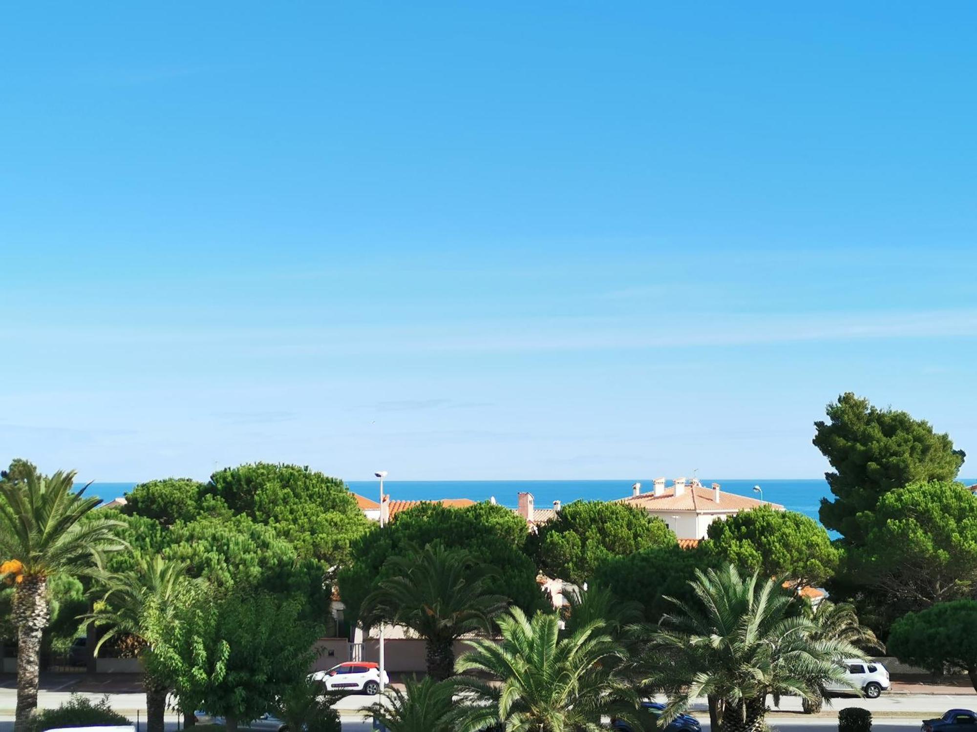 Appartement Refait A Neuf, Climatise Avec Vue Mer Et Montagne, Avec Place De Parking Privative Saint-Cyprien  Bagian luar foto
